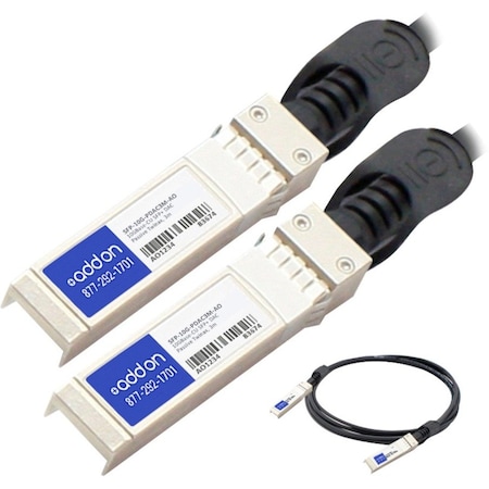 Add-On Addon Msa And Taa Compliant 10Gbase-Cu Sfp+ To Sfp+ Direct Attach SFP-10G-PDAC3M-AO